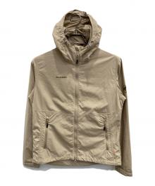 MAMMUT（マムート）の古着「ハイキングウィンドブレーカー」｜ベージュ