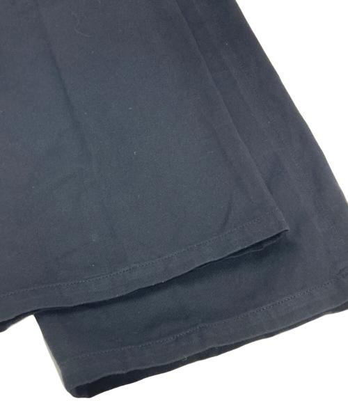 yohji yamamoto+noir（ヨウジヤマモトプリュスノアール）yohji yamamoto+noir (ヨウジヤマモトプリュスノアール) 2タックパンツ ブラック サイズ:3の古着・服飾アイテム