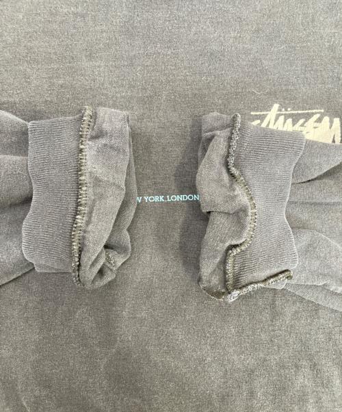 stussy（ステューシー）stussy (ステューシー) 両面プリントカットソー ブラック サイズ:Lの古着・服飾アイテム