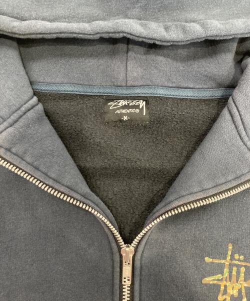 stussy（ステューシー）stussy (ステューシー) ジップパーカー ブラック サイズ:Mの古着・服飾アイテム
