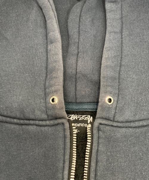 stussy（ステューシー）stussy (ステューシー) ジップパーカー ブラック サイズ:Mの古着・服飾アイテム