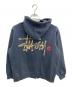 stussy (ステューシー) ジップパーカー ブラック サイズ:M：9000円