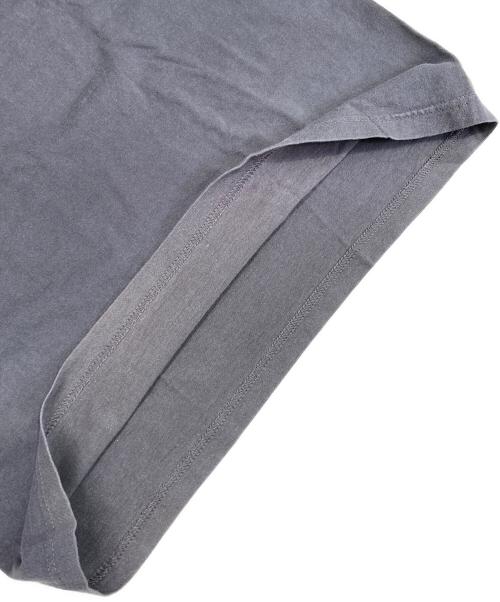 stussy（ステューシー）stussy (ステューシー) 両面ロゴカットソー グレー サイズ:Mの古着・服飾アイテム