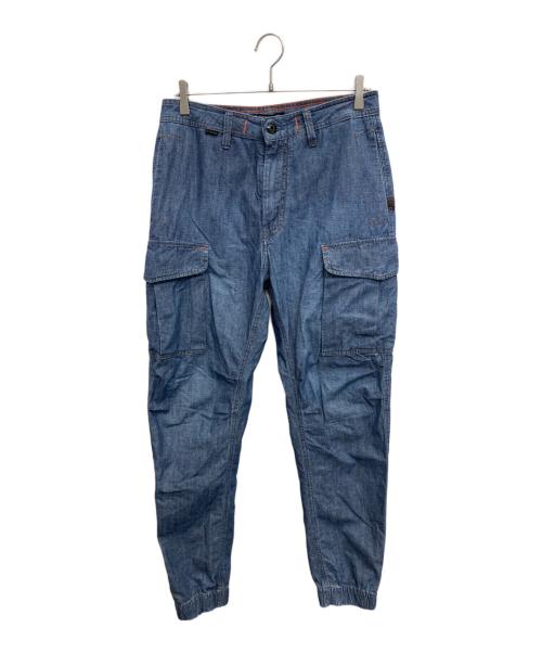 G-STAR RAW（ジースターロゥ）G-STAR RAW (ジースターロゥ) カーゴパンツ ブルー サイズ:73.5㎝(W29)の古着・服飾アイテム