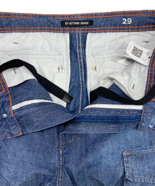 G-STAR RAW（ジースターロゥ）G-STAR RAW (ジースターロゥ) カーゴパンツ ブルー サイズ:73.5㎝(W29)の古着・服飾アイテム
