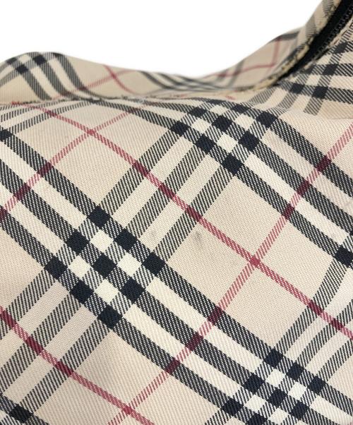 BURBERRY（バーバリー）BURBERRY (バーバリー) ハンドバッグ ベージュの古着・服飾アイテム