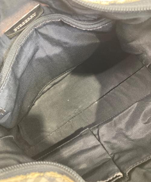 BURBERRY（バーバリー）BURBERRY (バーバリー) ハンドバッグ ベージュの古着・服飾アイテム