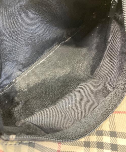 BURBERRY（バーバリー）BURBERRY (バーバリー) ハンドバッグ ベージュの古着・服飾アイテム