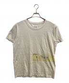 Maison Margielaメゾンマルジェラ）の古着「プリントオーバーTシャツ」｜アイボリー