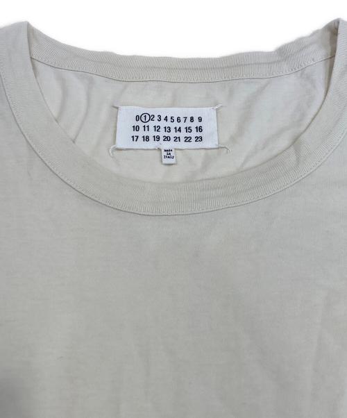 Maison Margiela（メゾンマルジェラ）Maison Margiela (メゾンマルジェラ) プリントオーバーTシャツ アイボリー サイズ:Sの古着・服飾アイテム