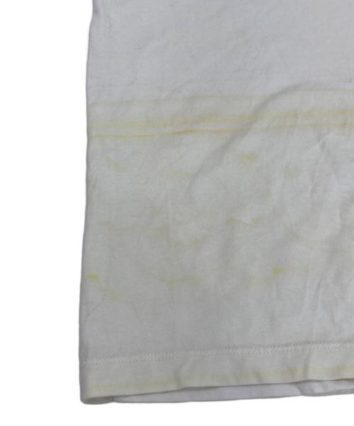 Maison Margiela（メゾンマルジェラ）Maison Margiela (メゾンマルジェラ) プリントオーバーTシャツ アイボリー サイズ:Sの古着・服飾アイテム
