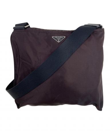 中古・古着通販】PRADA (プラダ) 三角ロゴショルダーバッグ｜ブランド
