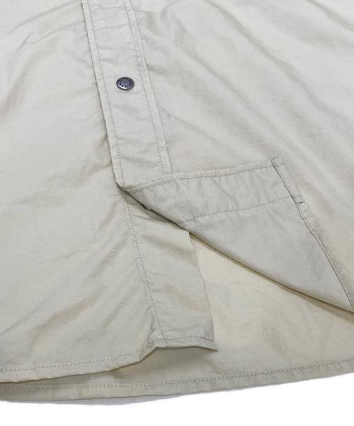 THE NORTH FACE（ザ ノース フェイス）THE NORTH FACE (ザ ノース フェイス) L/S Nuptse Shirt ベージュ サイズ:Mの古着・服飾アイテム