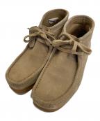 CLARKSクラークス）の古着「ワラビー」｜ベージュ