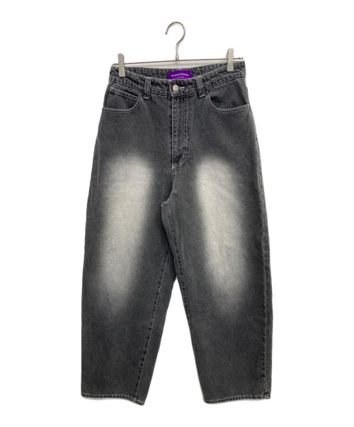 BlackEyePatch（ブラックアイパッチ）BlackEyePatch (ブラックアイパッチ) DRAGONS EXTRABAGGY JEANS ブラック サイズ:76cm (W30）の古着・服飾アイテム