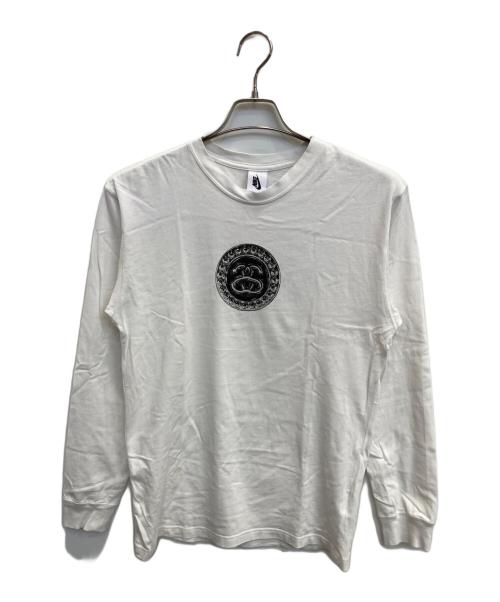 stussy（ステューシー）stussy (ステューシー) NIKE (ナイキ) LINK LS TEE ホワイト サイズ:XSの古着・服飾アイテム