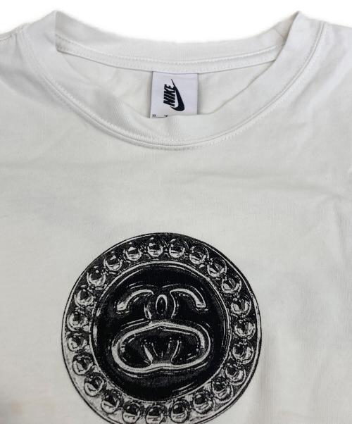 stussy（ステューシー）stussy (ステューシー) NIKE (ナイキ) LINK LS TEE ホワイト サイズ:XSの古着・服飾アイテム