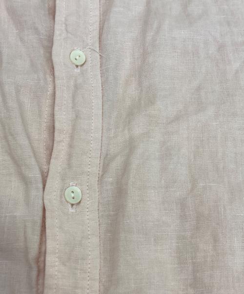 nest Robe（ネストローブ）nest Robe (ネストローブ) リネンシャツワンピース ピンク サイズ:FREEの古着・服飾アイテム