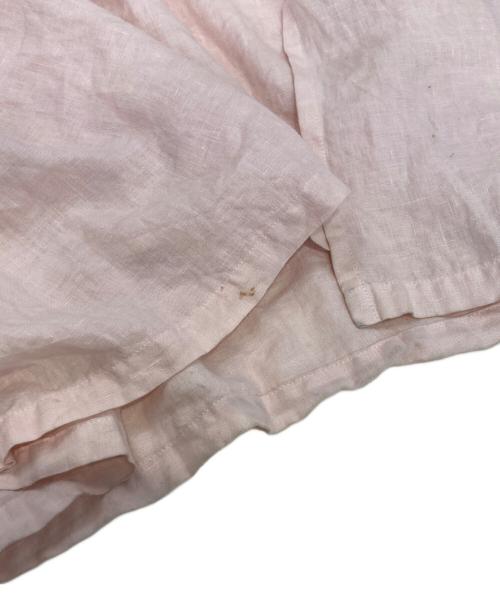 nest Robe（ネストローブ）nest Robe (ネストローブ) リネンシャツワンピース ピンク サイズ:FREEの古着・服飾アイテム