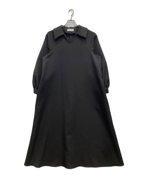 RIM.ARK（リムアーク）RIM.ARK (リムアーク) Triple cloth maxi OP ブラック サイズ:36の古着・服飾アイテム