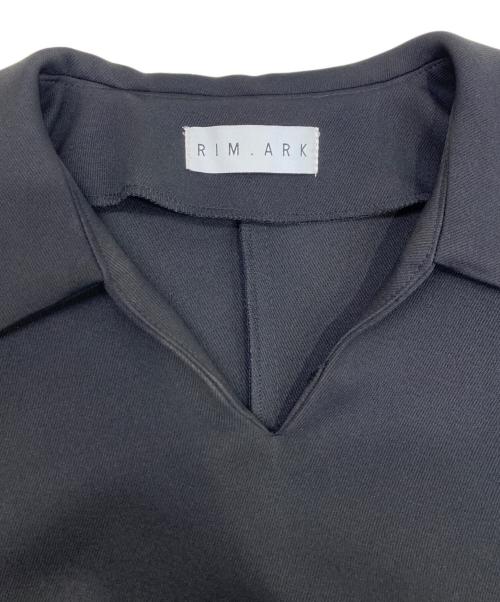 RIM.ARK（リムアーク）RIM.ARK (リムアーク) Triple cloth maxi OP ブラック サイズ:36の古着・服飾アイテム