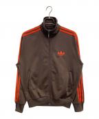 adidasアディダス）の古着「トラックジャケット」｜ブラウン
