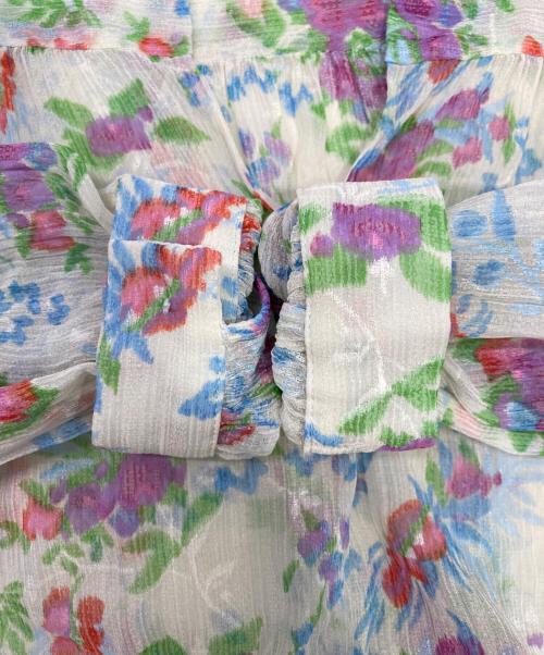 Saint Laurent Paris（サンローランパリ）Saint Laurent Paris (サンローランパリ) シルクブラウス アイボリー サイズ:F34の古着・服飾アイテム