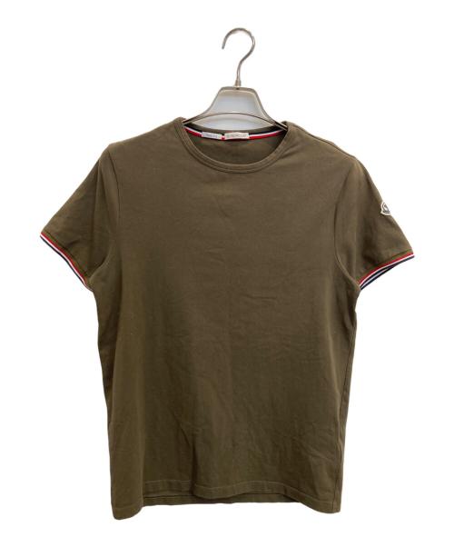 MONCLER（モンクレール）MONCLER (モンクレール) Tシャツ カーキ サイズ:Lの古着・服飾アイテム