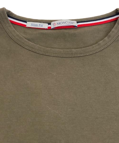 MONCLER（モンクレール）MONCLER (モンクレール) Tシャツ カーキ サイズ:Lの古着・服飾アイテム