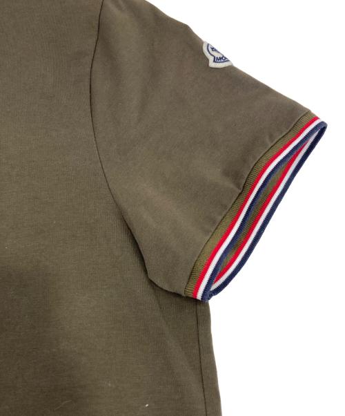 MONCLER（モンクレール）MONCLER (モンクレール) Tシャツ カーキ サイズ:Lの古着・服飾アイテム