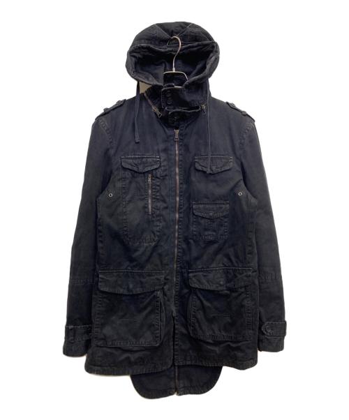 NEIL BARRETT（ニールバレット）NEIL BARRETT (ニールバレット) ライナー付ミリタリージャケット ブラック サイズ:Mの古着・服飾アイテム