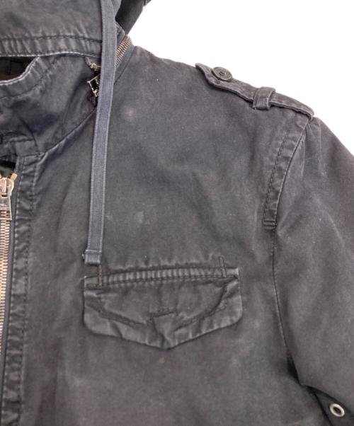 NEIL BARRETT（ニールバレット）NEIL BARRETT (ニールバレット) ライナー付ミリタリージャケット ブラック サイズ:Mの古着・服飾アイテム