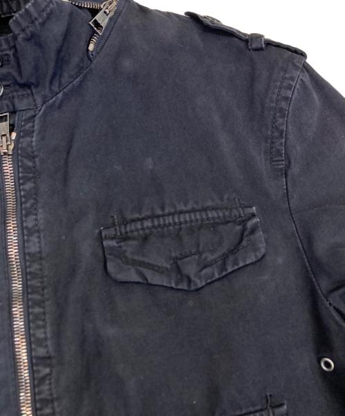 NEIL BARRETT（ニールバレット）NEIL BARRETT (ニールバレット) ライナー付ミリタリージャケット ブラック サイズ:Mの古着・服飾アイテム
