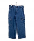 LEVI'Sリーバイス）の古着「カーゴデニムパンツ」｜ブルー