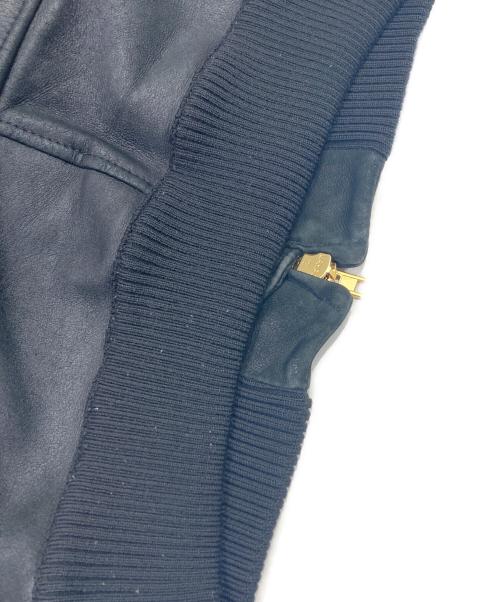UMIT BENAN（ウミットベナン）UMIT BENAN (ウミットベナン) ラムレザージャケット ブラック サイズ:46の古着・服飾アイテム
