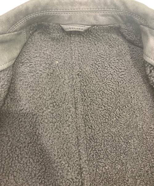 UMIT BENAN（ウミットベナン）UMIT BENAN (ウミットベナン) ラムレザージャケット ブラック サイズ:46の古着・服飾アイテム