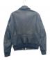 UMIT BENAN (ウミットベナン) ラムレザージャケット ブラック サイズ:46：18000円