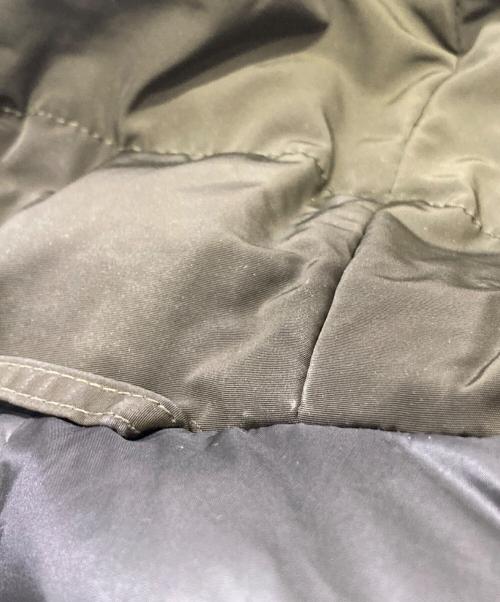 HERNO（ヘルノ）HERNO (ヘルノ) ファーフードダウンコート カーキ サイズ:46の古着・服飾アイテム