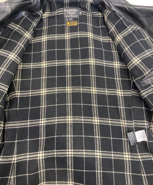SCHOTT BROS.（ショット）SCHOTT BROS. (ショット) レザーカーコート ブラック サイズ:36の古着・服飾アイテム