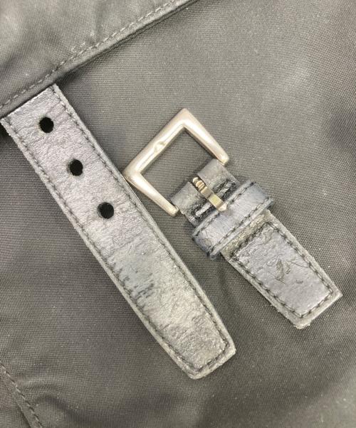 PRADA（プラダ）PRADA (プラダ) ナイロンショルダーバッグ ブラックの古着・服飾アイテム