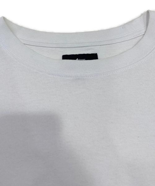stussy（ステューシー）stussy (ステューシー) ロゴ刺繍カットソー ホワイト サイズ:XLの古着・服飾アイテム