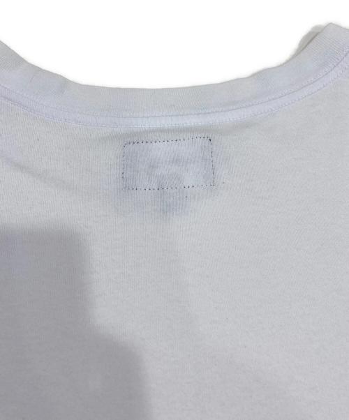 stussy（ステューシー）stussy (ステューシー) ロゴ刺繍カットソー ホワイト サイズ:XLの古着・服飾アイテム