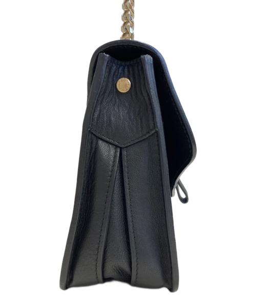 FURLA（フルラ）FURLA (フルラ) チェーンショルダーバッグ ブラックの古着・服飾アイテム