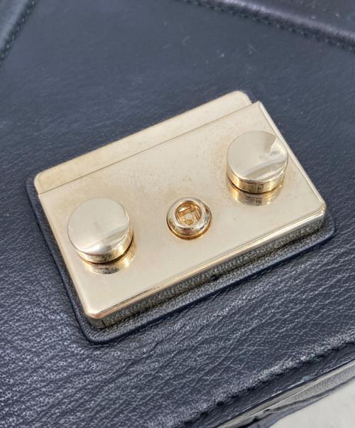 FURLA（フルラ）FURLA (フルラ) チェーンショルダーバッグ ブラックの古着・服飾アイテム