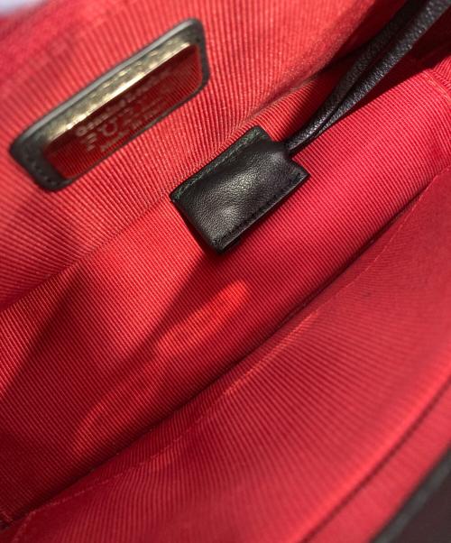 FURLA（フルラ）FURLA (フルラ) チェーンショルダーバッグ ブラックの古着・服飾アイテム