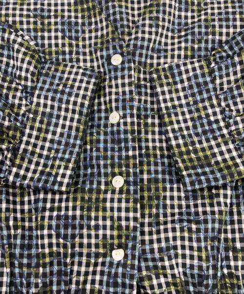 porter des boutons（ポルテデブトン）porter des boutons (ポルテデブトン) LIBERTY (リバティ) ワンピース ネイビー サイズ:表記無しの古着・服飾アイテム