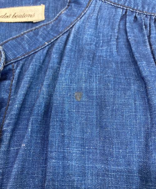 porter des boutons（ポルテデブトン）porter des boutons (ポルテデブトン) オールインワン インディゴ サイズ:Fの古着・服飾アイテム
