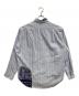 BOWWOW (バウワウ) BANDANNA REPAIR STRIPE SHIRTS ブルー サイズ:M：10000円