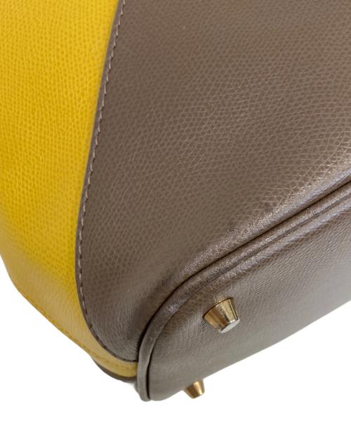 FURLA（フルラ）FURLA (フルラ) ハンドバッグ イエローの古着・服飾アイテム