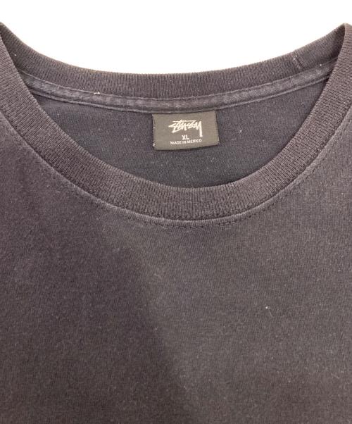stussy（ステューシー）stussy (ステューシー) プリントTシャツ ブラック サイズ:XLの古着・服飾アイテム
